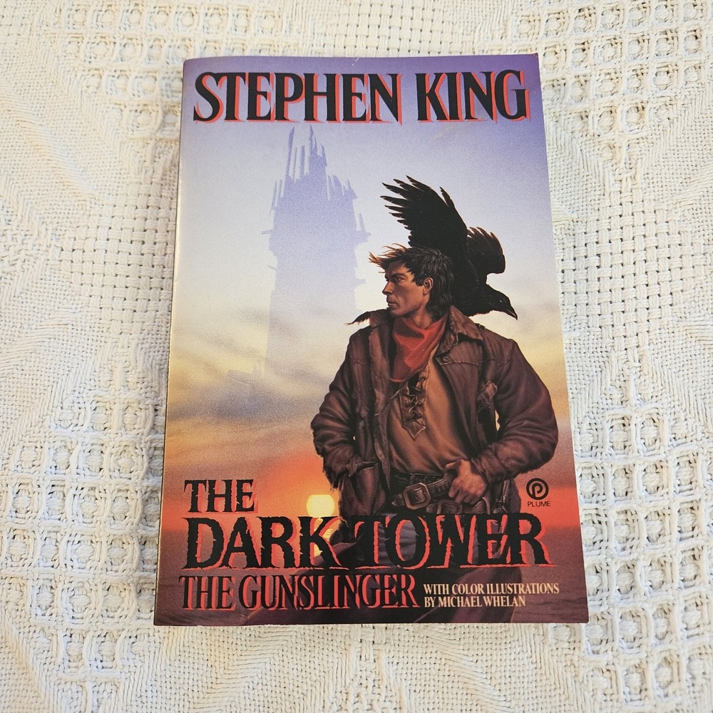 The Gunslinger (The Dark Tower) by Stephen King 1988 1st Plume Edition VINTAGE